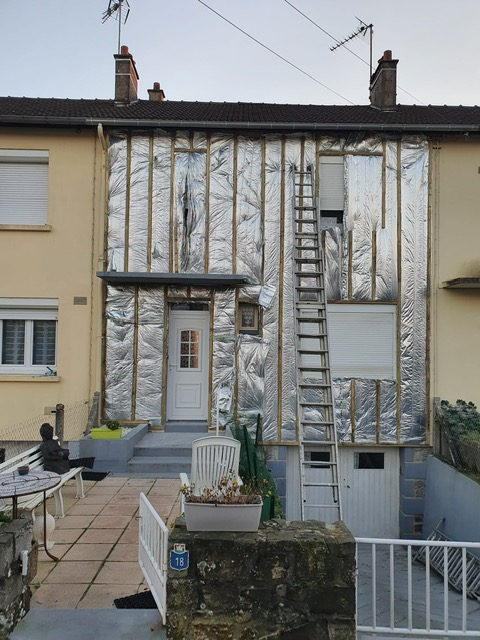 Isolation extérieur Vire - Facade 2