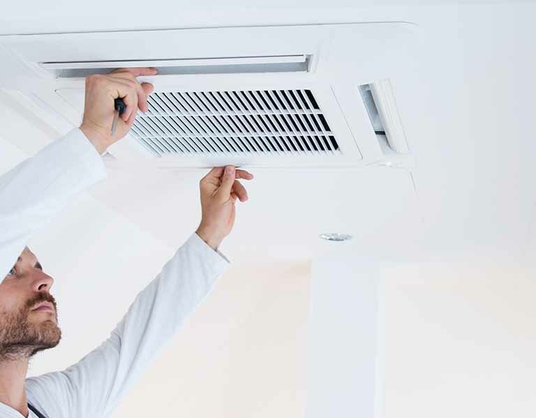 VPH ventilation Barentin - Grille blanche