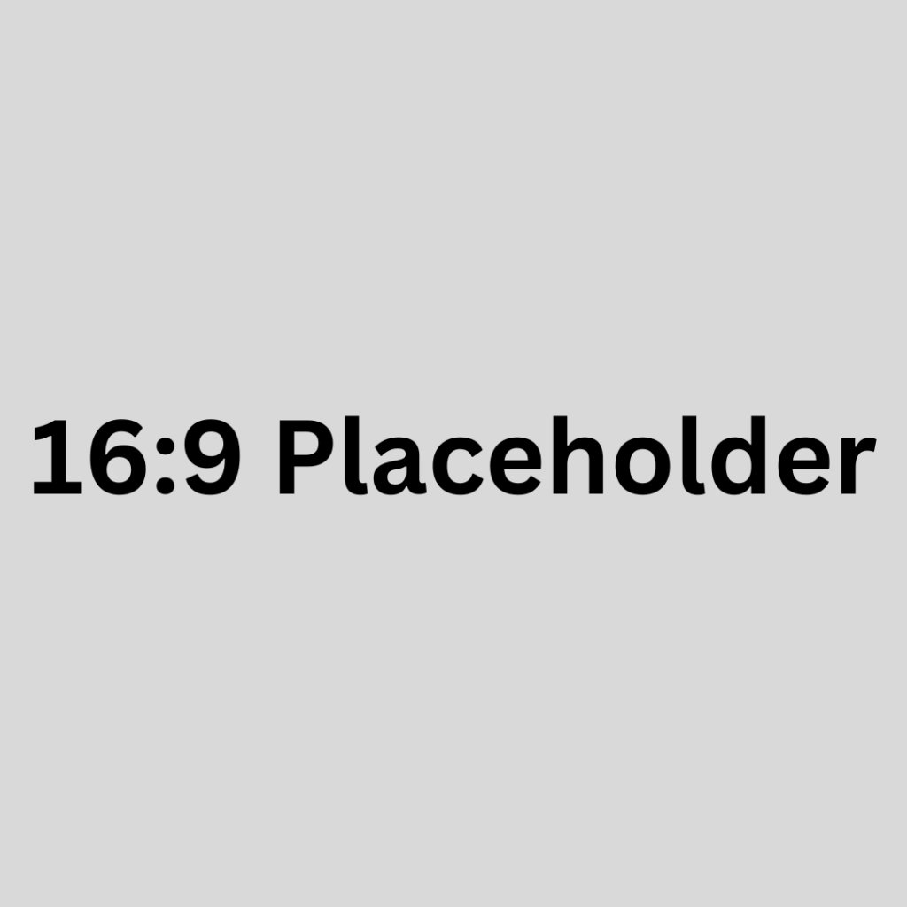 16 9 Placeholder