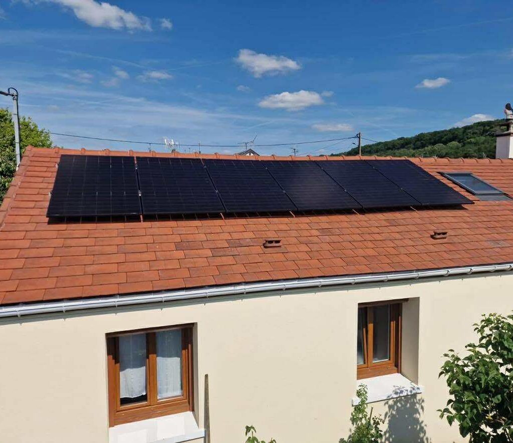 Installation panneaux solaires secteur Caen : Image après