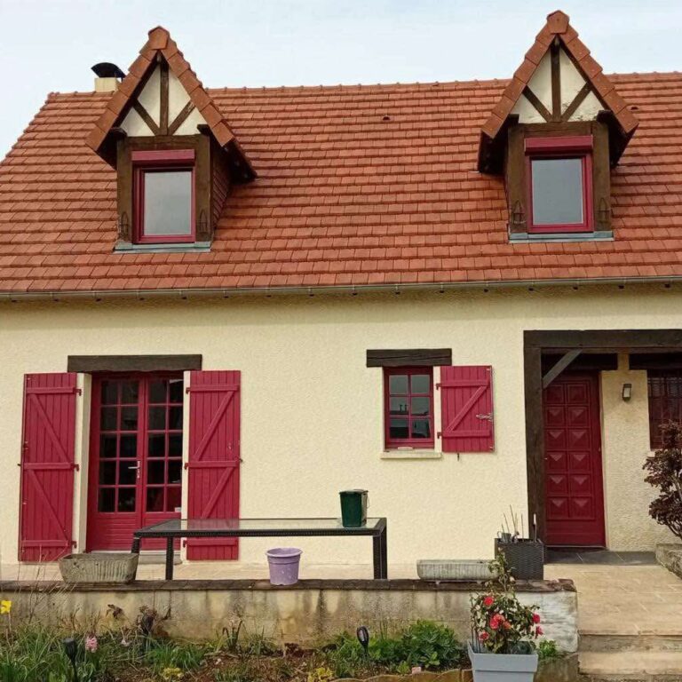 Nettoyage et hydrofuge incolore toiture et façade secteur Le Mans : Image après