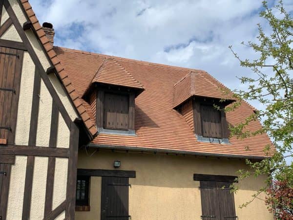 Nettoyage de toiture à Pont l'Evêque dans le calvados : Image après