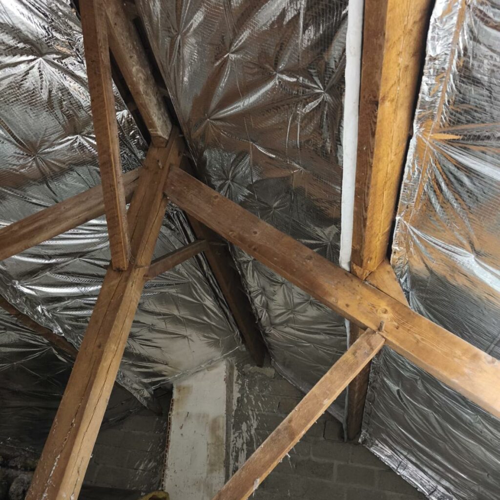 Isolation des rampants à Condé sur sarthe : Image après