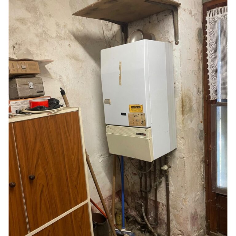 Remplacement d’une chaudière gaz à Alençon : Image avant