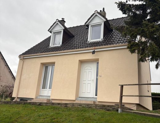 Isolation de façade et nettoyage de toiture secteur Vire : Image après