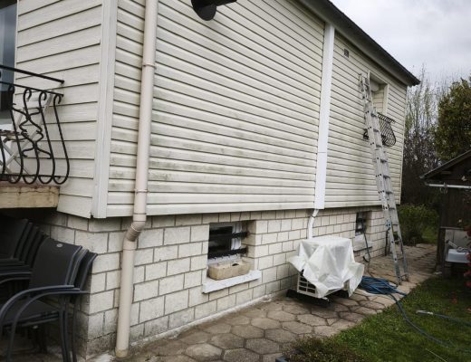 Nettoyage bardage Secteur Le Havre : Image avant