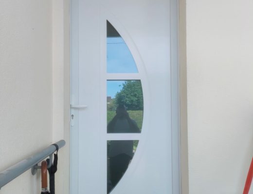 Remplacement de porte à Alençon : Image après