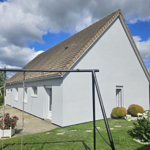 Isolation par extérieur maison entiere secteur Rouen